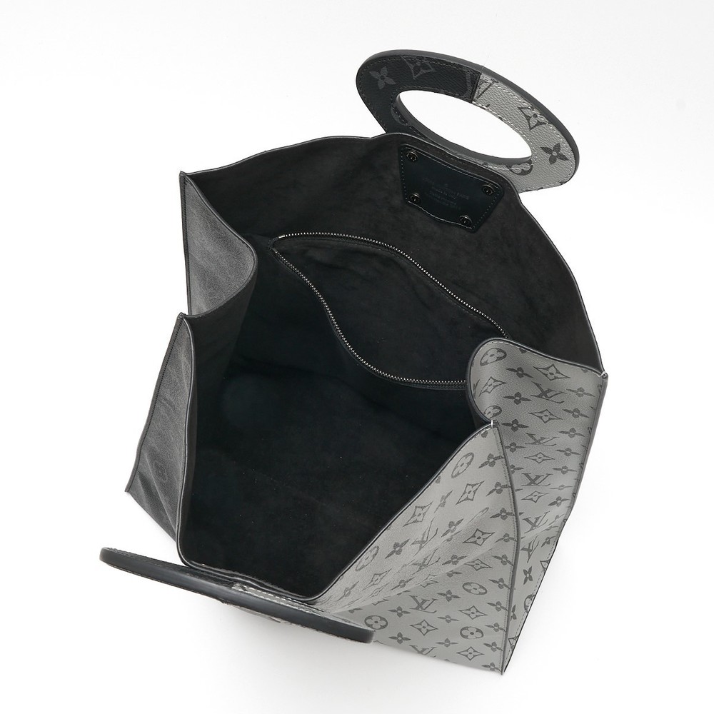 Louis Vuitton Split Tote Handbag Eclipse Leather … - image 6